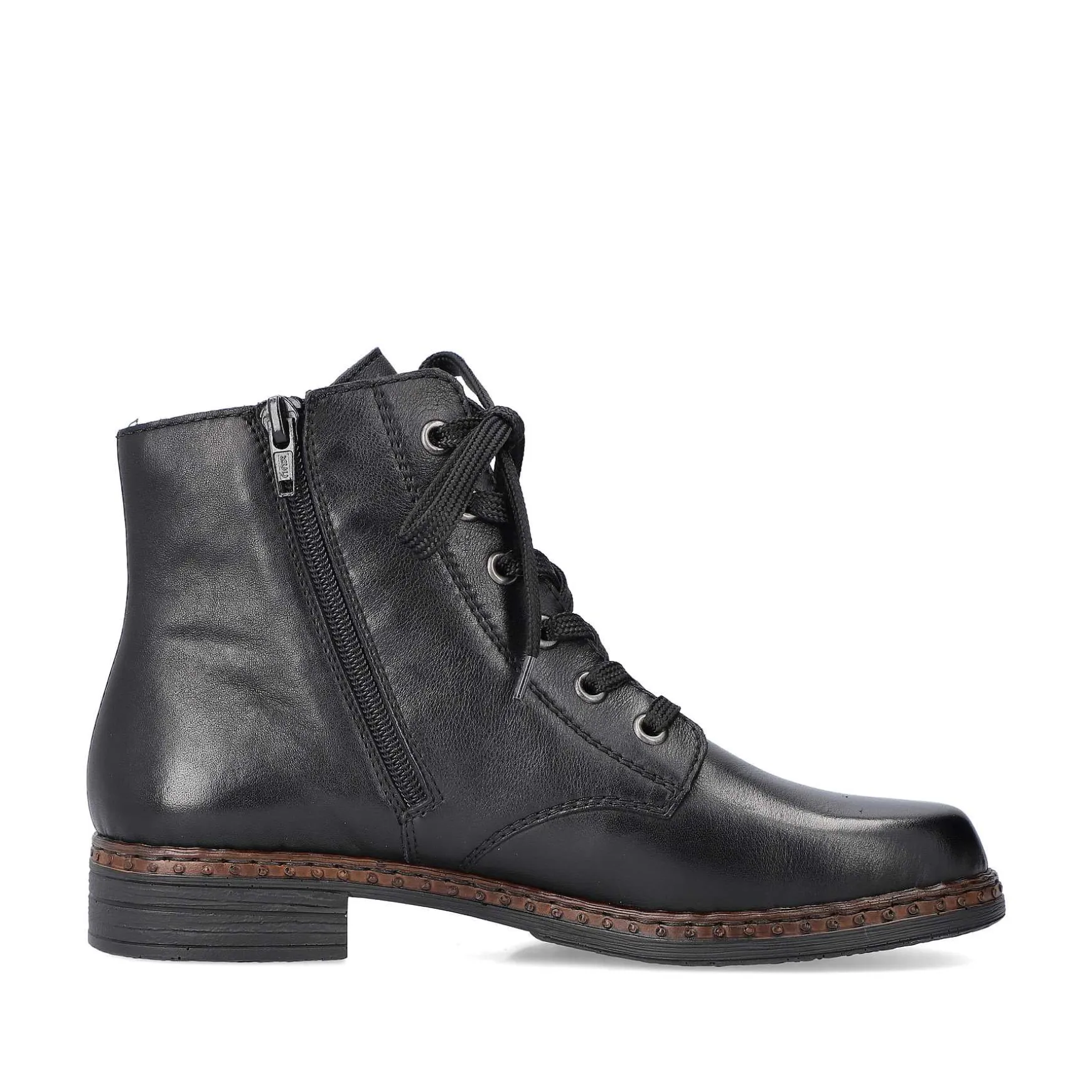 Rieker Women'S Corded Boots Night Black