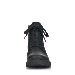 Rieker Women'S Corded Boots Deep Black