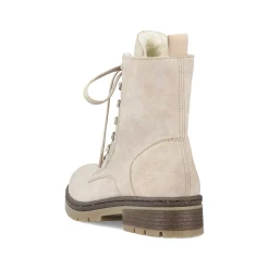 Rieker Women'S Corded Boots Light Beige