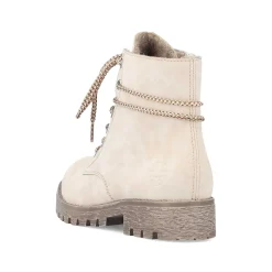 Rieker Women'S Corded Boots Light Beige