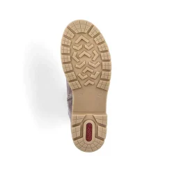 Rieker Women'S Corded Boots Platinum Gray