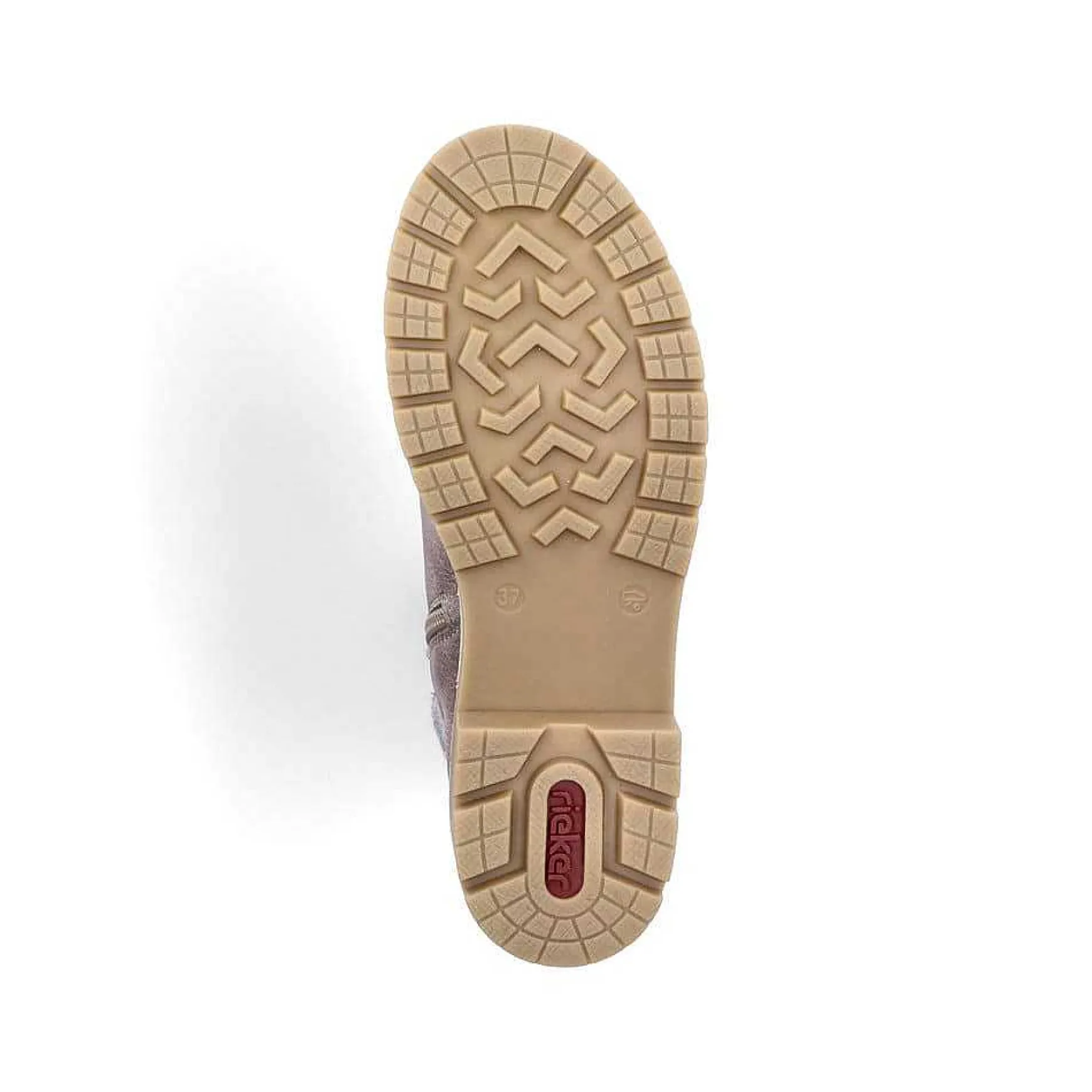 Rieker Women'S Corded Boots Platinum Gray