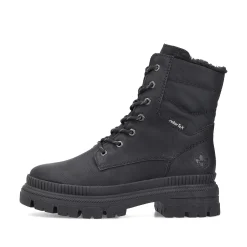 Rieker Women'S Corded Boots Night Black