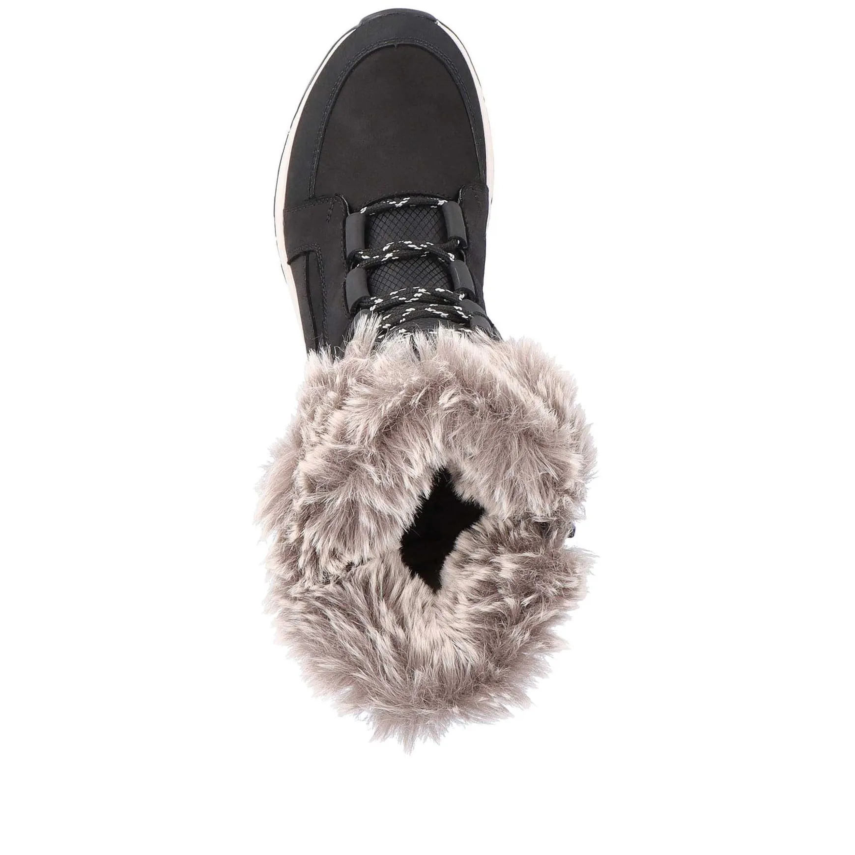 Rieker Women'S Corded Boots Night Black