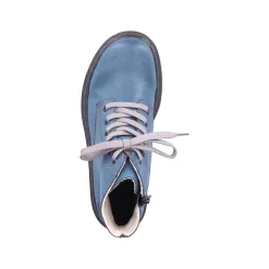 Rieker Women'S Corded Boots Sky Blue