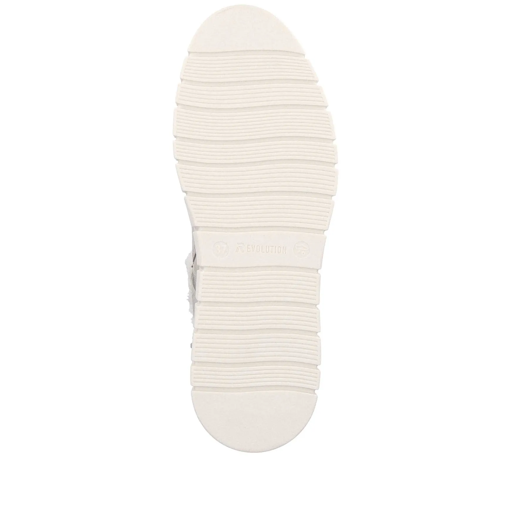 Rieker Women'S Corded Boots Platinum Grey