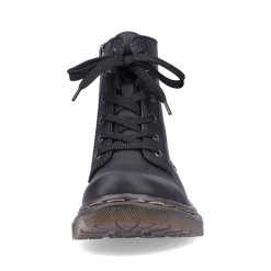 Rieker Women'S Corded Boots Deep Black