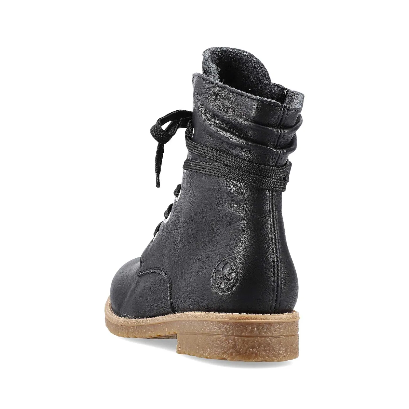 Rieker Women'S Corded Boots Night Black