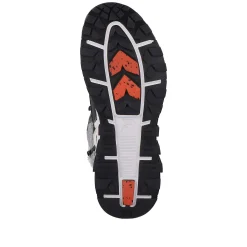 Rieker Women'S Corded Boots Creamy-White Black