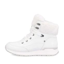 Rieker Women'S Corded Boots Crystal White