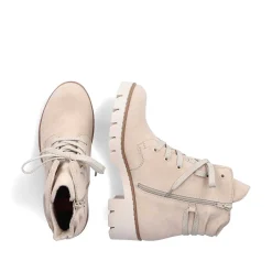 Rieker Women'S Corded Boots Light Beige