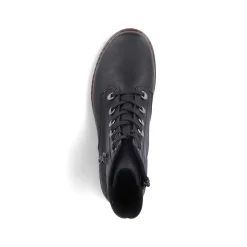 Rieker Women'S Corded Boots Night Black