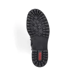 Rieker Women'S Corded Boots Deep Black