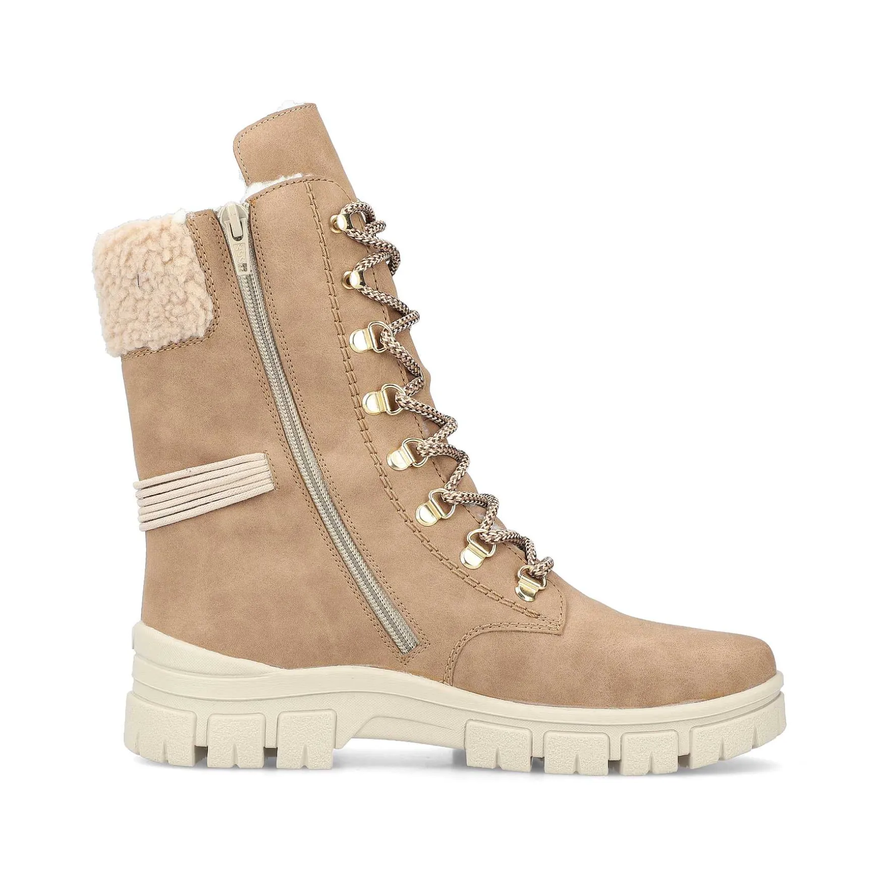 Rieker Women'S Corded Boots Noisette