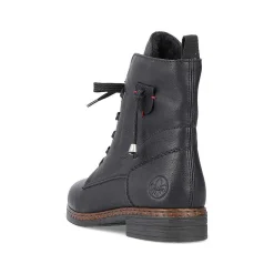 Rieker Women'S Corded Boots Deep Black
