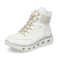 Rieker Women'S Corded Boots Schwanenweis