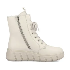 Rieker Women'S Corded Boots Light Beige