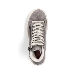 Rieker Women'S Corded Boots Dust Gray