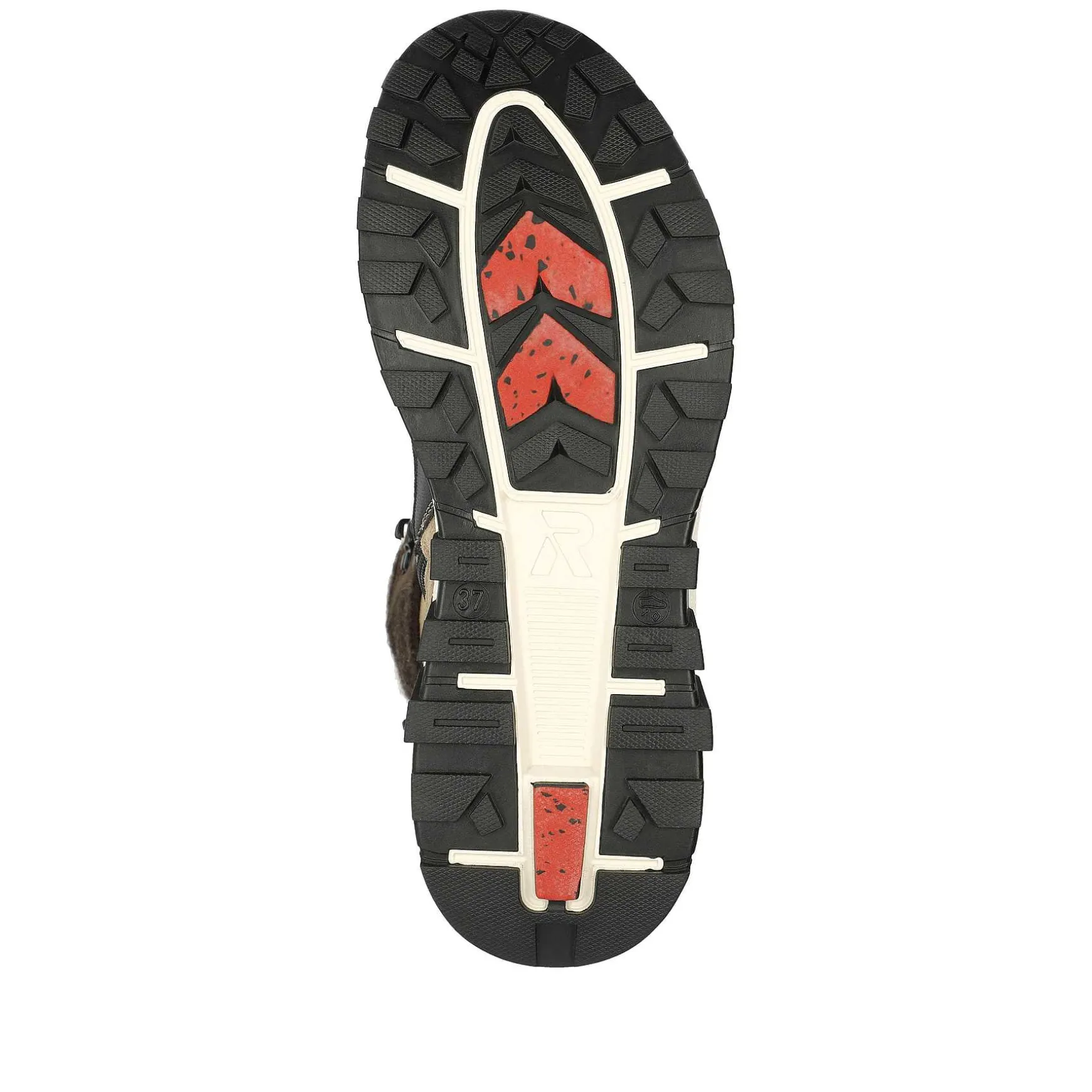 Rieker Women'S Corded Boots Sand Beige