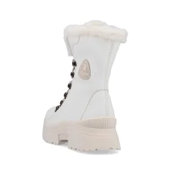 Rieker Women'S Corded Boots Frost White