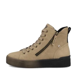 Rieker Women'S High Sneaker Cinnamon