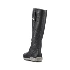 Rieker Women'S High-Shaft Boots Deep Black