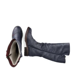 Rieker Women'S High-Shaft Boots Ocean Blue