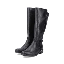 Rieker Women'S High-Shaft Boots Night Black