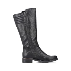 Rieker Women'S High-Shaft Boots Night Black