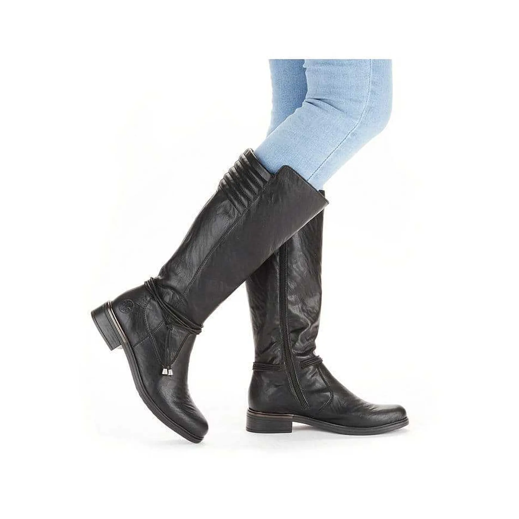 Rieker Women'S High-Shaft Boots Night Black