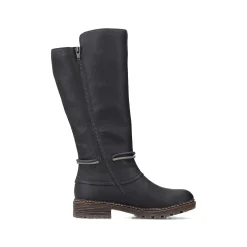 Rieker Women'S High-Shaft Boots Deep Black