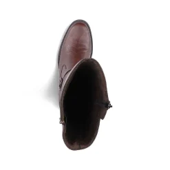 Rieker Women'S High-Shaft Boots Coffee Brown