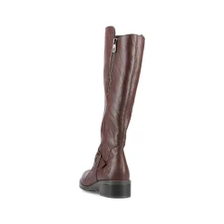 Rieker Women'S High-Shaft Boots Coffee Brown