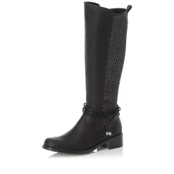 Rieker Women'S High-Shaft Boots Deep Black