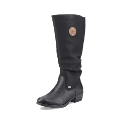 Rieker Women'S High-Shaft Boots Deep Black