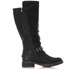 Rieker Women'S High-Shaft Boots Night Black