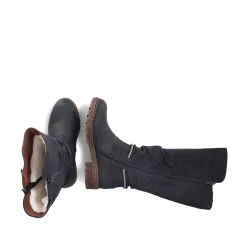Rieker Women'S High-Shaft Boots Deep Black