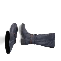 Rieker Women'S High-Shaft Boots Grey-Blue