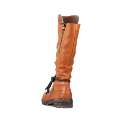 Rieker Women'S High-Shaft Boots Caramel Brown