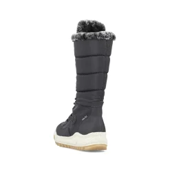 Rieker Women'S High-Shaft Boots Asphalt Black