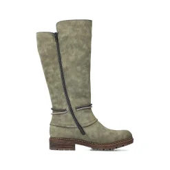 Rieker Women'S High-Shaft Boots Leaf Green