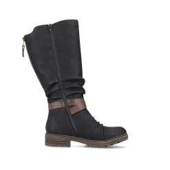 Rieker Women'S High-Shaft Boots Deep Black