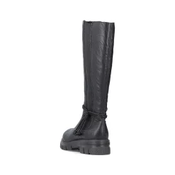 Rieker Women'S High-Shaft Boots, Glossy Black