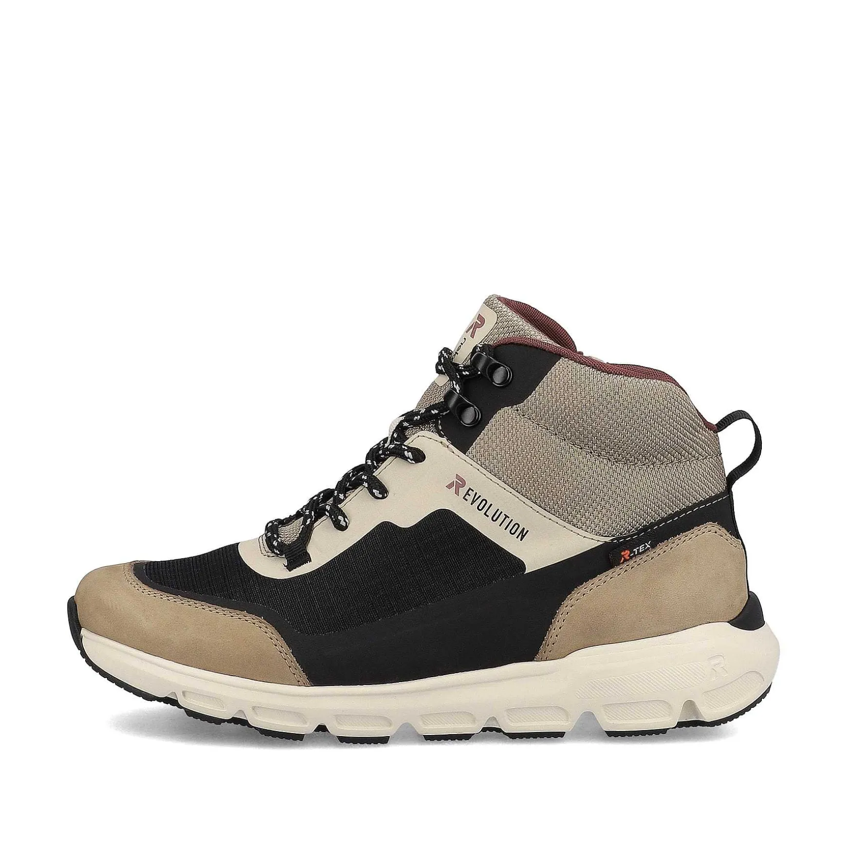 Rieker Women'S High-Top Sneakers Hazel-Wood Black