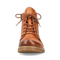 Rieker Women'S Laced Boots Caramel Brown