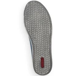 Rieker Women'S Laced Shoes Azure Blue