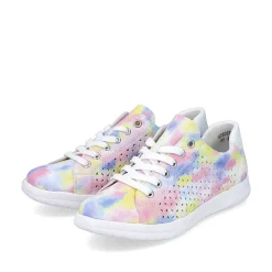 Rieker Women'S Laced Shoes Multi-Edelweis