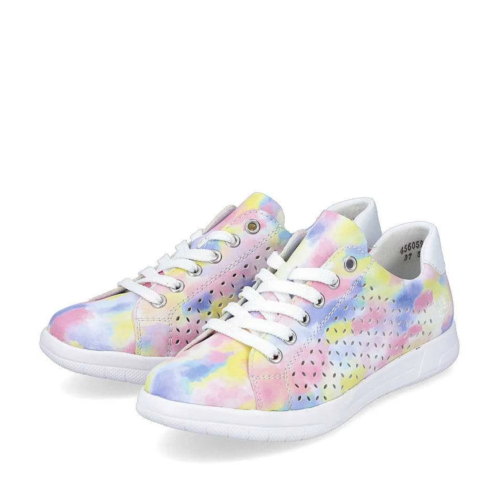 Rieker Women'S Laced Shoes Multi-Edelweis