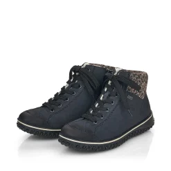 Rieker Women'S Lace-Up Shoes Ocean Blue