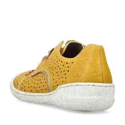 Rieker Women'S Lace-Up Shoes Sunflower Yellow